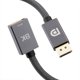 thumbnail image 4 of DP trenzado blindaje cable portátil masculino a mujer cordón rápido velocidad anti-interferencia extensor de escritorio PC Suministros 2M Inevent EL005839-02, 4 of 7