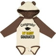 thumbnail image 3 of Inktastic Congrats My Daddy Graduated with Cap Boys or Girls Long Sleeve Baby Bodysuit, 3 of 5