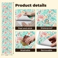 thumbnail image 5 of Paisley Peel and Stick Wallpaper 23.6in x 9.8ft Whimsical Underwater Dolphins Jellyfish Coral Soft Contact Paper Vinyl Waterproof Self Adhesive Wall Paper for Bedroom Shelf Cabinet Renter Friendly, 5 of 8