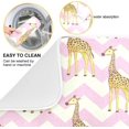 thumbnail image 2 of SKYSONIC Dish Drying Mat for Kitchen Counter Giraffe Pattern Illustration Eco Friendly Drying Mat - Easy to Clean Heat Resistant Dish Mat - 18x24, 2 of 6
