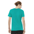 thumbnail image 3 of Bella Canvas Men's Jersey T-Shirt, CVC Short Sleeve Crewneck Heather Sea Green Tee, 3XL, 3 of 5