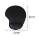 thumbnail image 2 of Paquete de 2 alfombrillas de ratón ergonómicas con cómodo soporte para reposamuñecas para aliviar el dolor al escribir fácilmente, Durableblack, 2 of 5