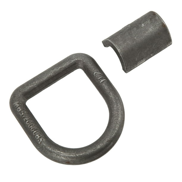 Anclaje De Anillo En D De Soldadura De Amarre, Kit De Anclaje De Anillo En D De Soldadura Duradera Cojinete De Carga Fuerte Acero Forjado De 1/2 Pulg. De Espesor Alta Dureza Para ANGGREK IJ1619