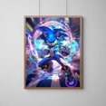 thumbnail image 3 of Póster de S-Sonic H-Hedgehog, póster de juego de dibujos animados, pinturas para decoración de dormitorio, imagen en la pared, decoración del hogar, accesorio de arte para habitación, 3 of 5