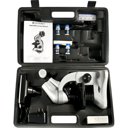 BARSKA 4MP Digital Microscope W/ Screen 40x, 100x, 400x AY12226