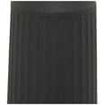 thumbnail image 4 of DecMode 30" Ribbed Tapered Cone Floor Black Metal Vase, 4 of 11