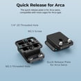 thumbnail image 3 of Placa de liberación rápida SMALLRIG para placa base universal tipo Arca, 3 of 8