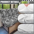 thumbnail image 6 of FOR U DESIGNS Polynesian Tribel Pattern RV Dinette Cushion Covers Wear-Resistan Camper Cushion Slipcover Comfortable Loveseat Sofa Chair Cover 1 Backrest Covers and 1 Bench Covers, 6 of 7