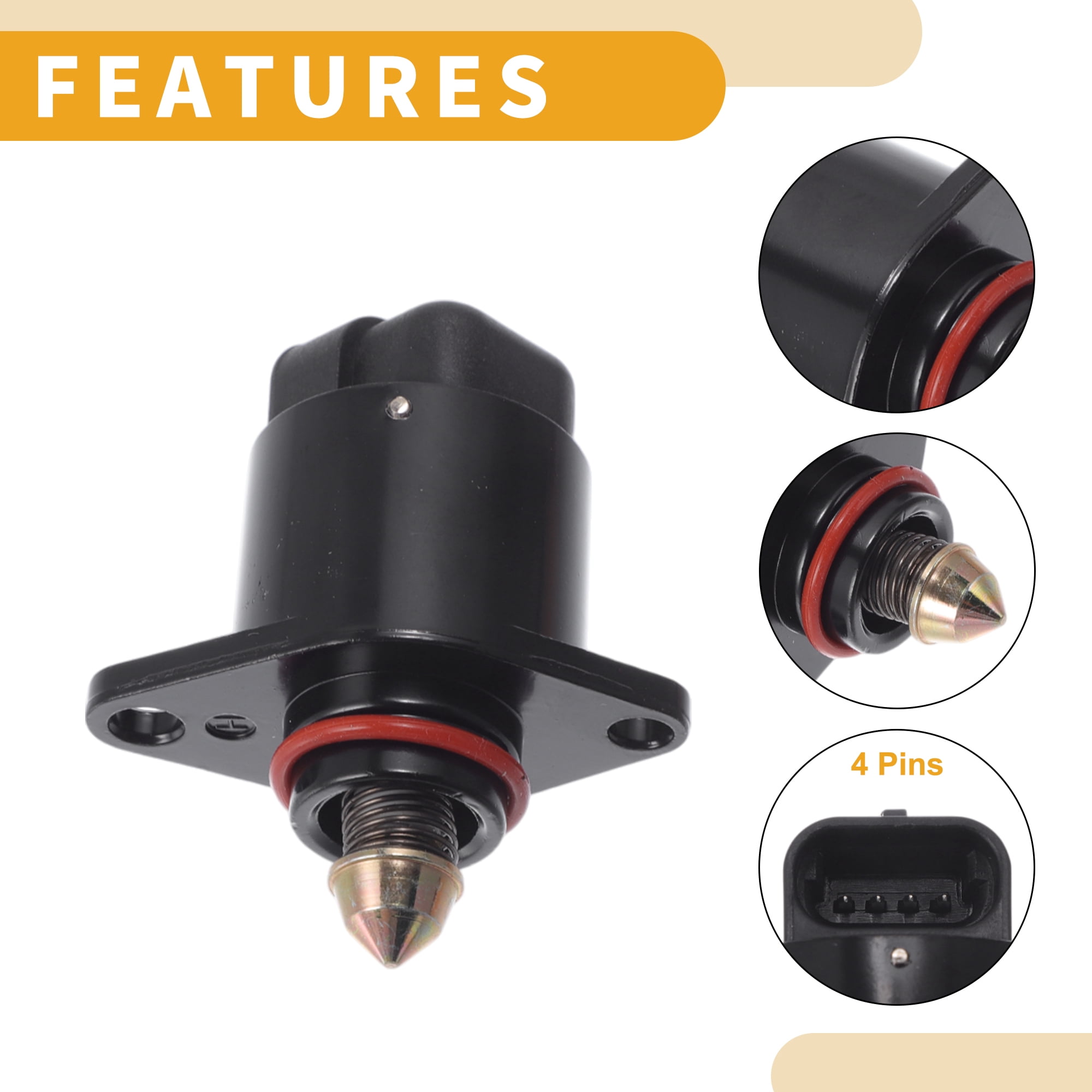 Unique Bargains Idle Air Control Valve for Chevrolet Blazer S10 2.2 L43 1994-2005 Replace