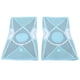 thumbnail image 1 of Rodillera Deportiva, Rodillera 1 Par Transpirable 4 Lados Elástico Azul Cielo Antideslizante Para Yoga ANGGREK METRO, 1 of 8
