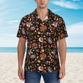 thumbnail image 4 of Lsque BBQ Party pattern Hawaiian Shirt for Men, Unisex Summer Beach Casual Short Sleeve Button Down Shirts-Medium, 4 of 9