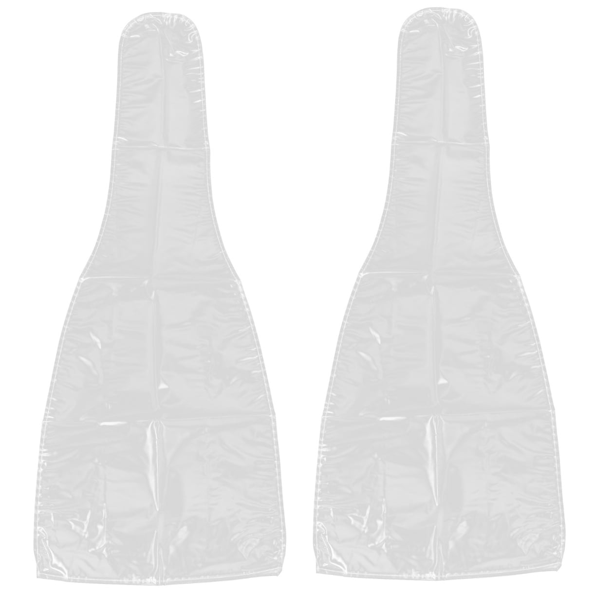 Raindrops 2pcs Guitar Protective Cover PVC Protective Cover for Guitar Bass Folk Guitar Cover