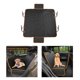 thumbnail image 4 of Funda para asiento trasero de perro, impermeable, para perros y gatos, para coche, camión, SUV. Borde naranja A, 4 of 9