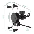 thumbnail image 4 of Base Soporte Porta Celular Para Moto/bicicleta Cargador Usb, 4 of 4