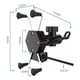 thumbnail image 4 of Base Soporte Porta Celular Para Moto/bicicleta Cargador Usb, 4 of 4
