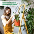 thumbnail image 3 of Plant Trellis WellSign, pequeño, para plantas en macetas, 40,5 cm, metal, 3 of 7