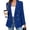 Blue, variant on WRFWUL Womens Classic Double Breasted Blazer Jacket Long Sleeve Gold Button Office Lady Formal Work Suit Coat with Pockets