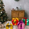 thumbnail image 3 of Shisuyan 4Pcs Christmas Aluminum Film Balloons Creative Square Shaped Gift Box Balloons, 3 of 9