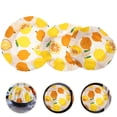 thumbnail image 3 of 1 Set Reusable Bowl Covers Elastic Cord Fabric Stretched Bowl Cover Lids, 3 of 9