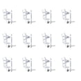 thumbnail image 3 of 12 clips de cuerda para exteriores, soportes para cables exteriores, fácil instalación, abrazaderas de línea, ganchos para colgar luces de hadas para claro, 3 of 10