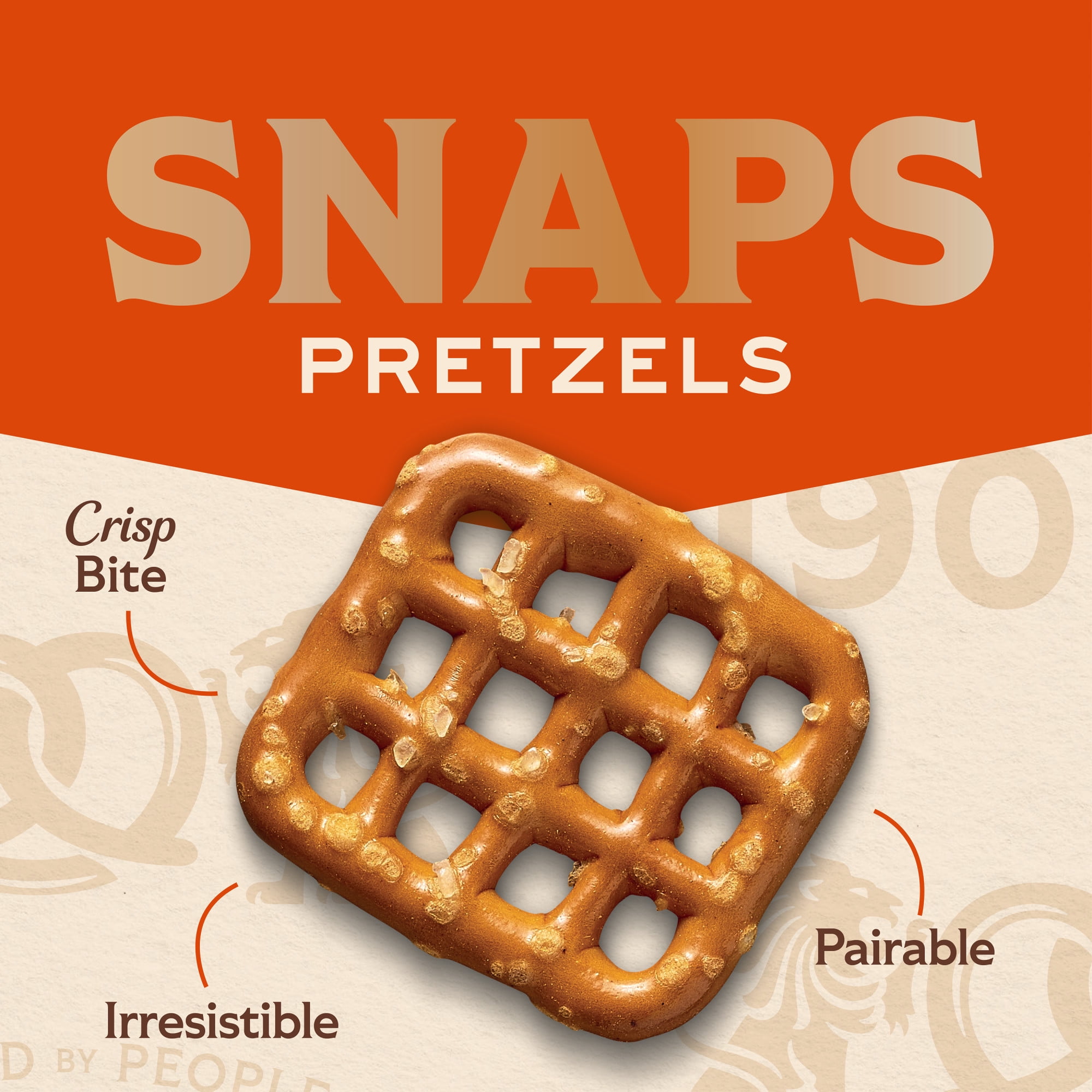 (3 pack) Snyder's of Hanover Snaps Pretzels, 16 oz Bag