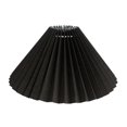 thumbnail image 2 of Pleated Lampshade E27 Light Cover Japanese Style Fabric Table Lamp Ceiling Decor Lamp E27 Light Cover Japanese Style Fabric Table Lamp Ceiling Decor Pleated Lampshade  White, 2 of 2