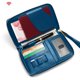 thumbnail image 2 of Cartera para pasaporte, cartera de viaje, porta pasaporte multifuncional, diseño compacto y plegable, cuero resistente, ideal para viajeros, ranuras seguras para tarjetas de crédito, puerto, 2 of 3