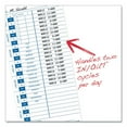 thumbnail image 2 of Time Clock Cards For Pyramid Technologies 3000, One Side, 4 X 9, 100/pack | Bundle of 2 Packs, 2 of 3