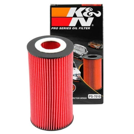 K&N PS-7010 Premium Motor Oil Filters: Designed to Protect your Engine: Fits Select Audi/Ford/Volvo/Volkswagen Vehicle Models