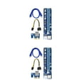 thumbnail image 3 of kurtrusly PCI-E Riser Board 1x to 16x Adapter Extender Card GPU Graphic Card Extender Board for 2Set, 3 of 6
