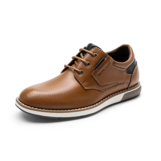 Zapatos Oxford de Vestir para Niños Bruno Marc Talla 11 Marrón