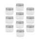 thumbnail image 1 of 10 Paquetes 30-120 ML De Plástico, Envases De Cosméticos Vacíos, Cajas Con Tapas De Aluminio Plateadas, Crema, Loción, Caja, Ungüentos, Botella - 40ml Macarena Tarro de tarro vacío, 1 of 8