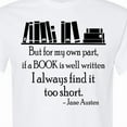 thumbnail image 4 of Inktastic Jane Austen Book Quote T-Shirt, 4 of 5