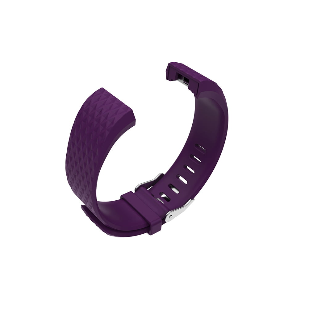 Replacement Rhombus Grain Adjustable Watchband Wrist Strap for Fibit Charge FJ 
