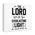 thumbnail image 4 of Scripture Walls Isaiah 60:20 Everlasting Light Bible Verse Canvas Christian Wall Art Ready to Hang Unframed, 4 of 12