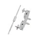 thumbnail image 1 of Clip para cencerro, soporte de extensión de doble poste, soporte de montaje, almohadilla electrónica en el soporte, kit de accesorios, 1 of 4