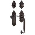 thumbnail image 1 of Nostalgic Warehouse Victorian Plate C Grip Entry Set Manor Lever in Timeless Bronze, 1 of 3