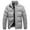 Grey, variant on Baqcunre Men's Fall And Winter Solid Color Zipper With Double Side Pocket Thickened Warm Coat,L,Quilted Jacket,Mens Winter Jacket,Winter Coats For Men,Mens Clothes,Mens Fashion,Black