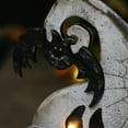 thumbnail image 5 of Northlight 14" Prelit LED Battery Operated Ghosts Halloween Decoration - White/Black, 5 of 5