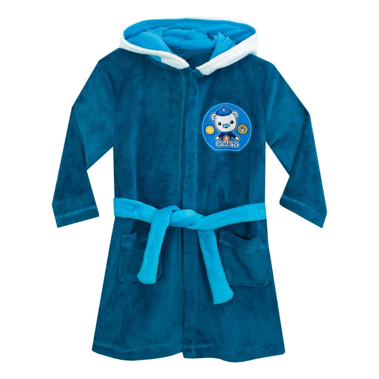Octonauts Boys Bath Robe Sizes 2T 6 Walmart