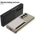 thumbnail image 3 of ELEHOLD Case for Samsung Galaxy Z Fold 7, Ultra Slim Shockproof Card Holder Phone Case with Camera Protection,A, 3 of 6