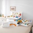 thumbnail image 6 of Homewish Colorful 26 Alphabet 7-Piece Bedding Comforter Set,Back To School King Bedding Sets,Teens Edoicational Bed Sheets For Girls Boys,Super Cozy Room Decor Reversible, 6 of 8