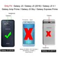 thumbnail image 3 of Funda para Galaxy J3, J3 (2016), carcasa rígida con absorción de impactos, carcasa completa, híbrida, resistente, con clip para cinturón, para J3, J3 (2016), J3 V, Express Prime, Amp Prime, Galaxy Sk, 3 of 5