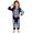 A21 Black, variant on Yuncity Girls Pajamas Halloween Print Long Sleeve Top Pants Sleep For Girls Cozy Outfit With Design For Nighttime Comfort Sleepwear Size 2-3 Years Black