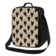 thumbnail image 1 of Disketp Cute Black Dog Bolsa Térmica Estampada para Almuerzo, Lonchera para Hombres y Mujeres Adultos, 1 of 7