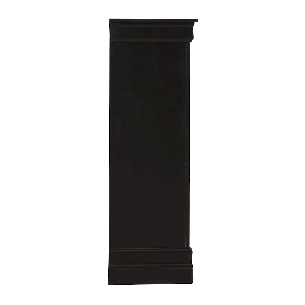 Glory Furniture LouisPhillipe Chest in Black Color