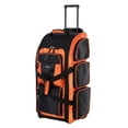 thumbnail image 4 of Travelers Club 30in Rolling Multi-Pocket Upright Duffel - Bright Orange, 4 of 10
