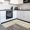 Gray, variant on Beige Grid Gingham 2 Pieces Non-Slip Kitchen Mat Set, Abstract Modern Minimalist Gray Stripe Checked Soft Door Mat with Rubber Backing, Dirtproof Rugs for Entrance Doorway, 23.6x35.4in+23.6x70.9in