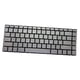 thumbnail image 3 of Teclado de repuesto estándar español para accesorios 14-Bw, 14-Bp y 14-Bf Luz de fondo plateada, 3 of 8