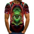 thumbnail image 1 of Summer Men's T-Shirts 3D Printing Hot Selling Graphics Colorful Geometric T-Shirt, 1 of 5